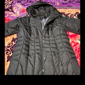 Calvin Klein Quilted Black Jacket For Women